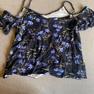 American eagle floral shirt